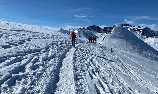 Schneeschuhwanderung von der Melchsee-Frutt nach Engelberg
