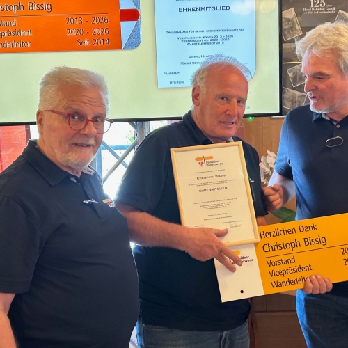 GV 26 19 und aus dem Vorstand verabschiedet